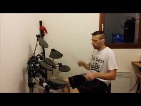 DJAYBREIZH DRUM COVER Naxsy Ft Eva Simons   Take Over Control