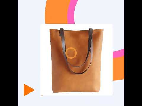 Madhav international plain genuine leather handbags