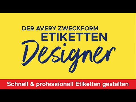 Artikelvideo 2 für 2.400 AVERY Zweckform Etiketten 3475 weiß 70,0 x 36,0 mm, Artikelnummer 642280