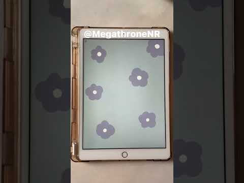 How to draw Simple Flower Wallpaper in Procreate