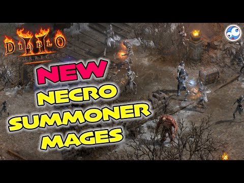 NEW Summoner Necromancer Raise Skeletal Mage Build - Worth using for Normal? Diablo 2 PTR patch 2.4