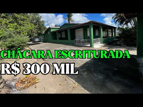 R$ 300 MIL CHÁCARA  3 TAREFAS ESCRITURADA PISCINA MUNICÍPIO ARAUÁ SERGIPE 