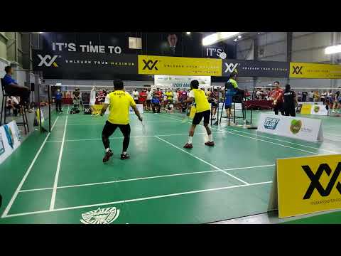 Badminton 3rd IPGMY Melaka Men's Double Amature Tournament - Taufik / Haziq Vs Kam Loong / Tan Yew