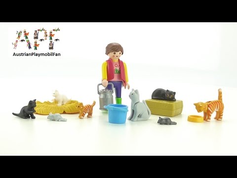 Vidéo PLAYMOBIL Country 6139 : Soigneur avec chats