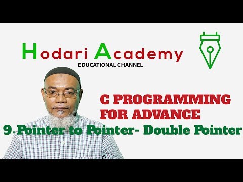 C Programming For Advanced 9 Pointer To Pointer Double Pointer
