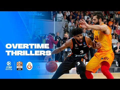 OVERTIME THRILLERS | FINAL EXPLOSION! | Ulm - Galatasaray 2018-19 EuroCup