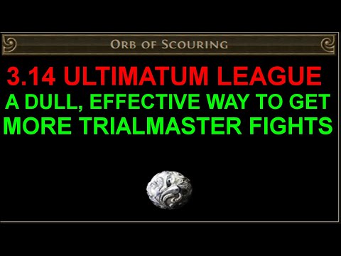How To Maximize Trialmaster Spawns Through Rolling Maps - Ultimatum 3.14 Path of Exile