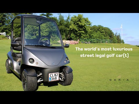 The world's most luxurious street legal golf cart