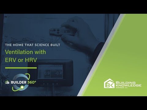 Ventilation with ERV or HRV | Net Zero Ready Building Science | Building Knowledge Canada