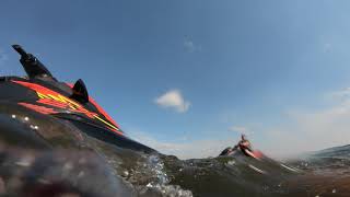 2021 Yamaha EX Sport at the Ross Barnett Reservoir, in the drink!