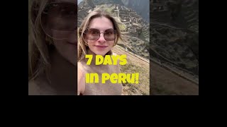 7 Days in Peru (with Trains!)