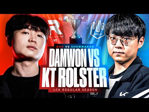 TIEBREAK TO DECIDE THEIR FATE - KT VS DK LCK SPRING 2025