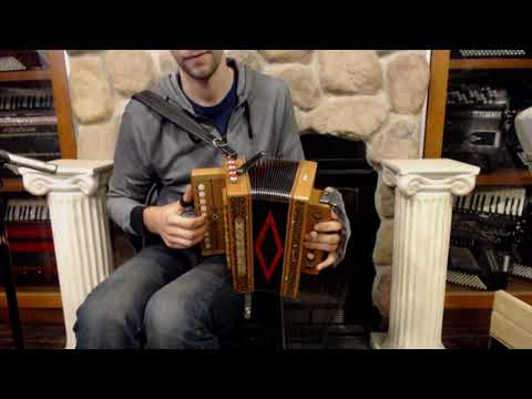 HOHNCAJUNIV - Hohner Cajun IV Diatonic Button Accordion Key of C LMMH 10 2 $999