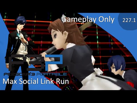 [Gameplay] Persona 3 Portable (Male) ~ Day 227.1 ~ Dec 25 Tartarus (Max Social Link Walkthrough)