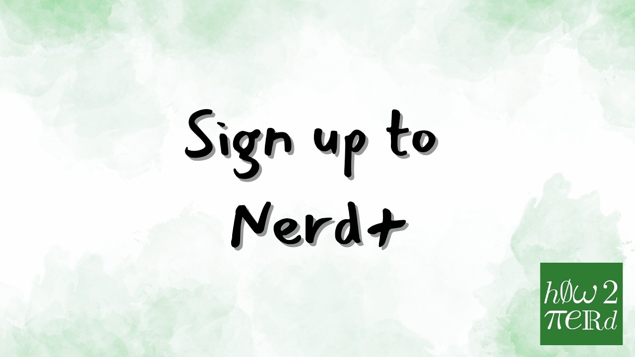 Sign up to Nerd+