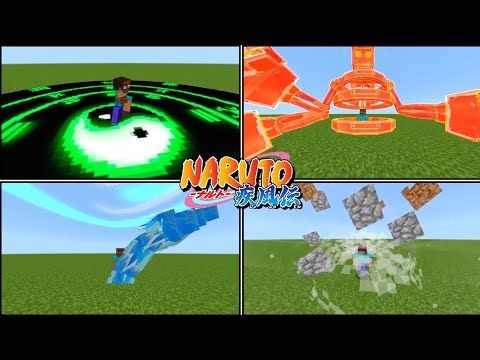Unleash the Power of Naruto in Minecraft PE/Bedrock 1.20 with CARBON32 Addon!