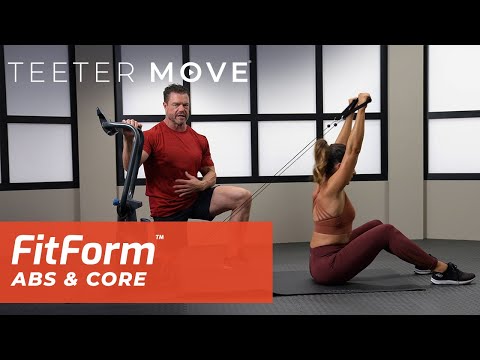 17 Min Abs & Core Workout | FitForm Home Gym | Teeter Move