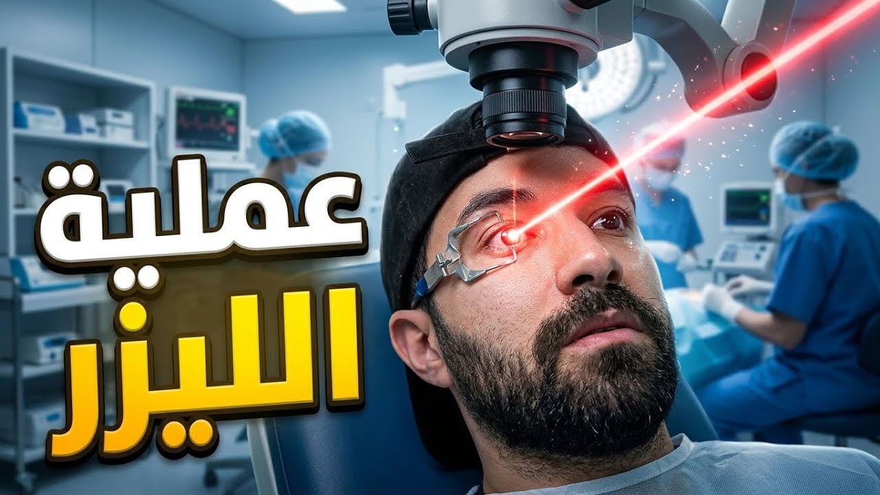 فاروق سيقوم بعملية الليزر لعينيه