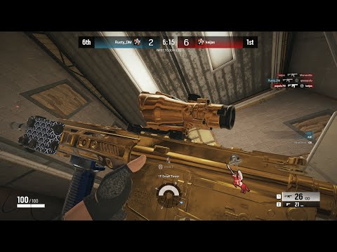 Golden Skin + Lifeblood Flower Attachment Skin | R6X | 2025 4K