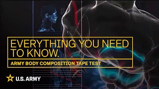 Everything You Need to Know : Army Body Composition tape test | U.S. Army