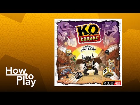 K.O. Corral: The Game of Aim and Fame - BGG How to Play