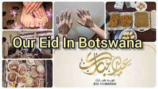 Alhumdulillah Son Completed Itekaaf Our Eid Day in Botswana Friends Ko Eid Nashta Pe invite kiya