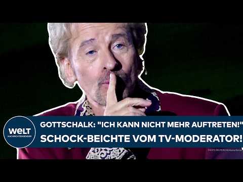 THOMAS GOTTSCHALK: "Ich kann nicht mehr auftreten!" Schock-Beichte vom TV-Moderator!