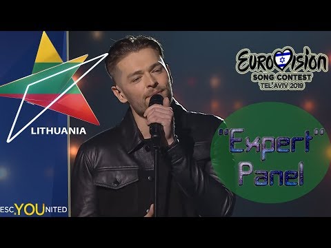 Eurovision 2019: Lithuania REVIEW: Jurij Veklenko  - Run With The Lions | 'Expert' Jury