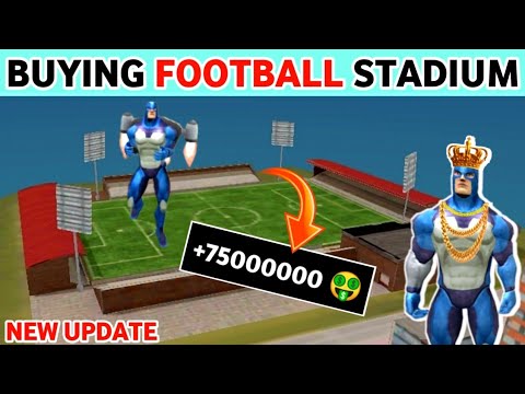 BUYING FOOTBALL ⚽ STADIUM | Rope Hero Vice Town | rope hero vice town new update | rope hero