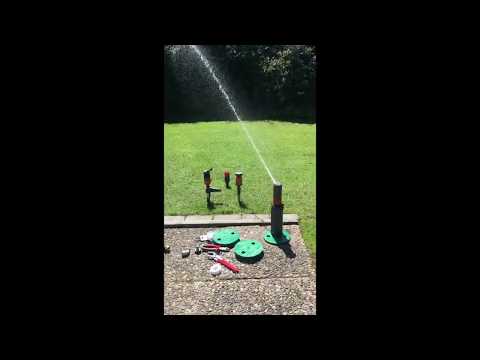 Regner Test Gardena Sprüh und Turbinen Regner