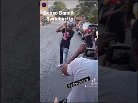 BTS of switchin up ✅😮‍💨video soon drop, keep streaming on SoundCloud &Apple Music.IG:benzobandit_