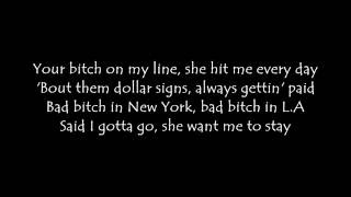 Wiz Khalifa - Pull Up  ft  Lil Uzi Vert ( Lyrics )