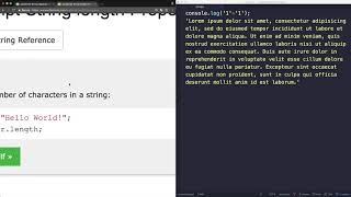 Node.js - 6.2.JavaScript 문법 - String