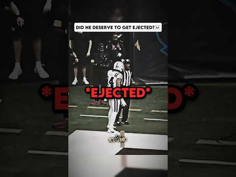 He got Ejected for Hitting the Ref And they lost the Game…☠️☠️ #shorts #nfl