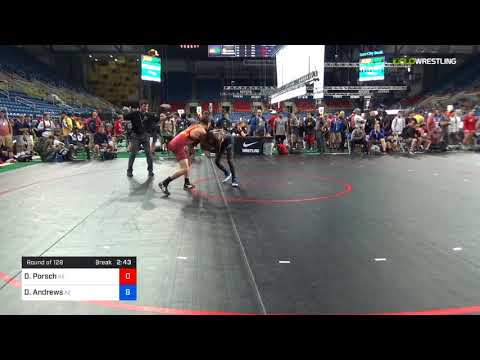 2018 USMC-USAW Cadet & Junior GR Nationals/Junior 152 Round Of 128 - Dayton Porsch (KS) Vs. Dawon