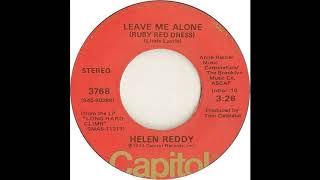 HELEN REDDY * Leave Me Alone (Ruby Red Dress)  1973  HQ