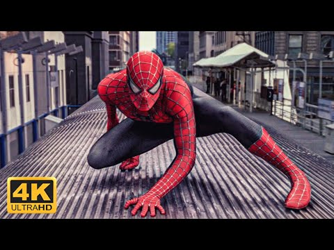 蜘蛛人2 - 火車打鬥場景 | 4K 超高清 (Spider-Man 2 - Train Fight Scene | 4K ULTRA HD)