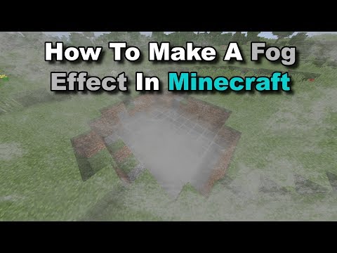 (Easy Trick) How To Make A Fog Effect In Minecraft! - Minecraft Tutorial
