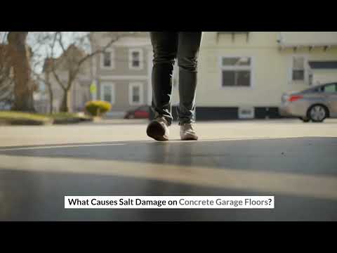 How to Prevent, Clean, and Repair Salt Damage on Your Concrete Garage Floor