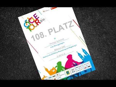 Cycle Tour 2017 / 100 KM / Braunschweig - Magdeburg / Komplettes Rennen / Block A