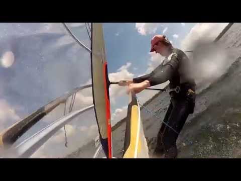 GoPro Windsurfing Wandlitz 1, April 2012