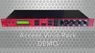 Video thumbnail for Access Virus Rack demo by ZenithMusicNet