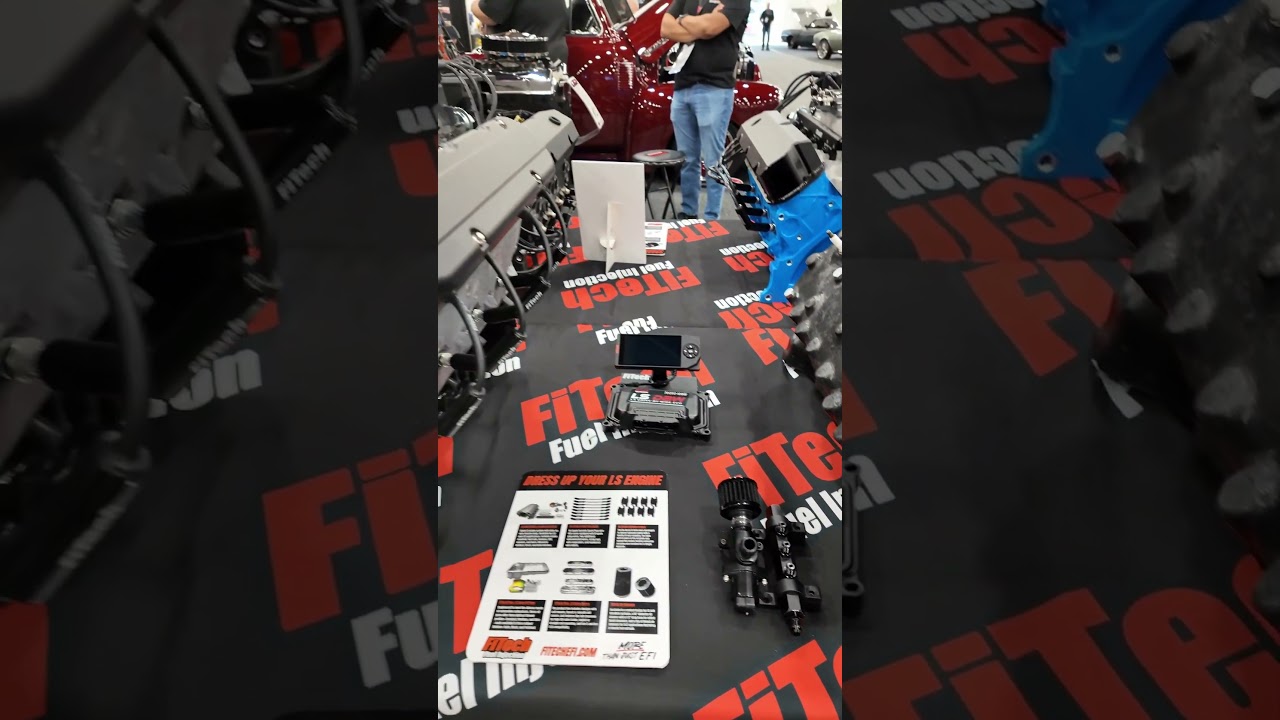 SEMA 2025 FiTech Fuel Injection: Vintage 97, Drive-By-Wire LS System, Rebel Intake, LS Valve Covers
