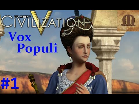 Let's Play Civilization 5 Vox Populi - Portugal p.1 (deity, epic)