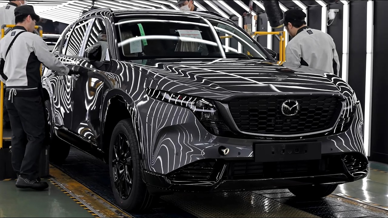 New Mazda CX-5 (2026) - Production Line in Japan  🇯🇵🔧