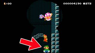 イタズラするルイージのおかげでズル技ゴール開発ｗｗｗｗ【マリオメーカー2 みんなでバトル】
