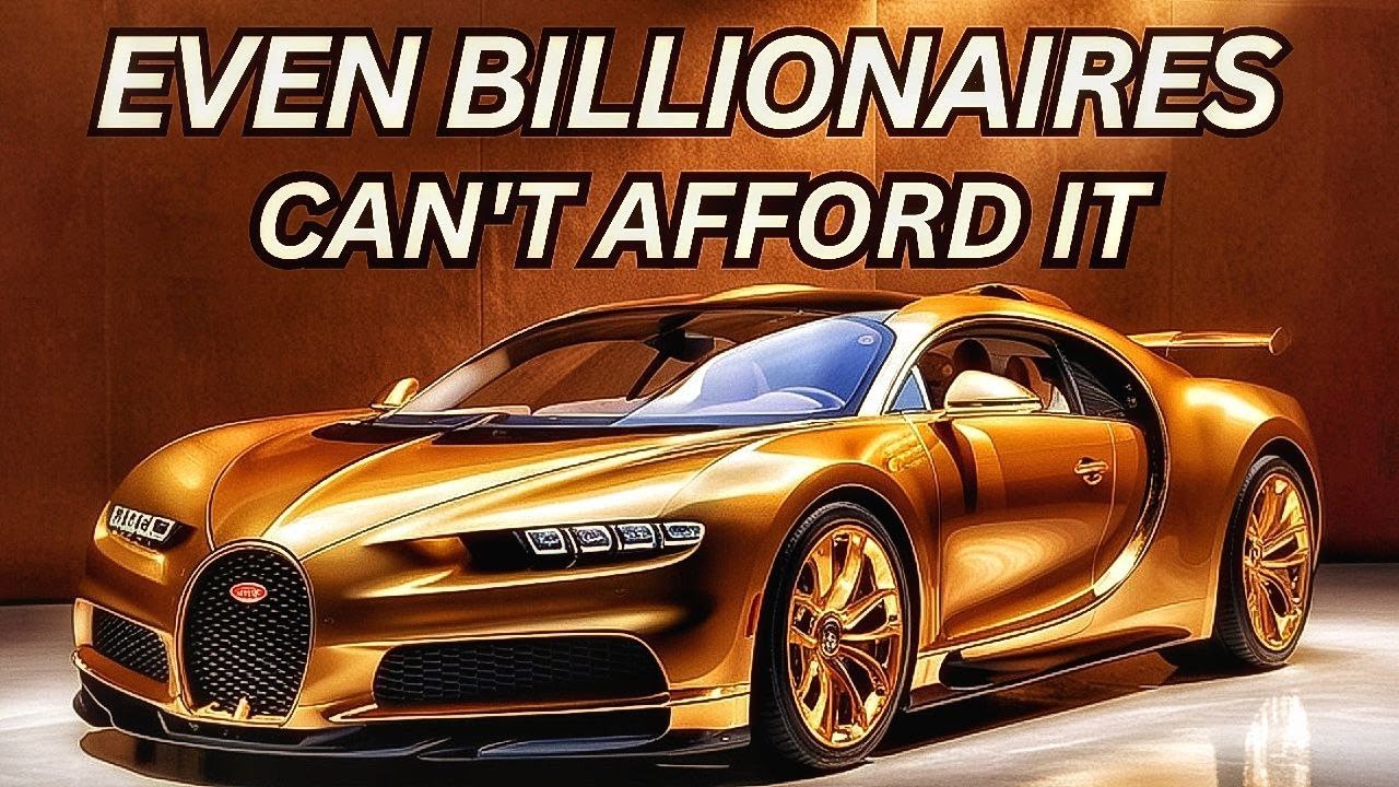 Expensive Cars In The World ( EVEN BILLIONAIRES CAN'T AFFORD IT ) In 2024