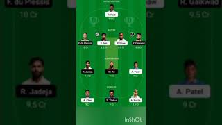 CSK vs DC DREAM11 TEAM