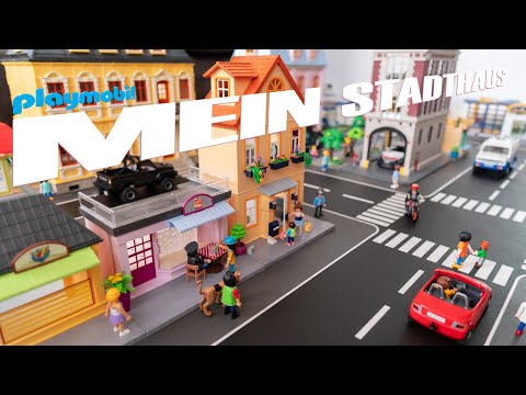 Playmobil City Life Mein Stadthaus 70014 My Townhouse Maison de ville Mi Casa de Ciudad review