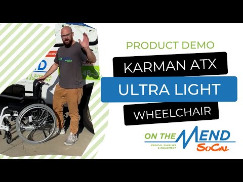 NEW Product Demo with Steve 🎥: Karman ATX Ultra Lightweight Wheelchair ♿️